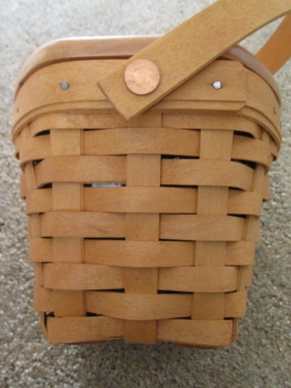 Longaberger 2001 Horizon of Hope Classic basket plus extras